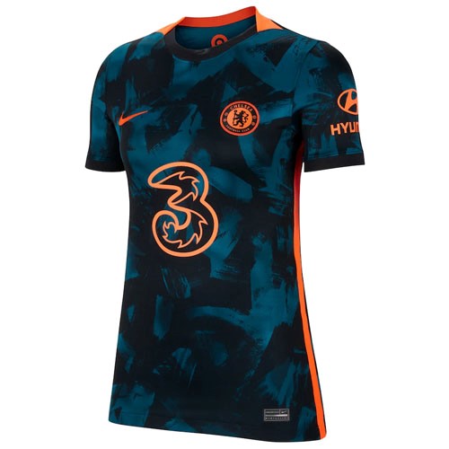 Camiseta Chelsea Tercera equipo Mujer 2021-22